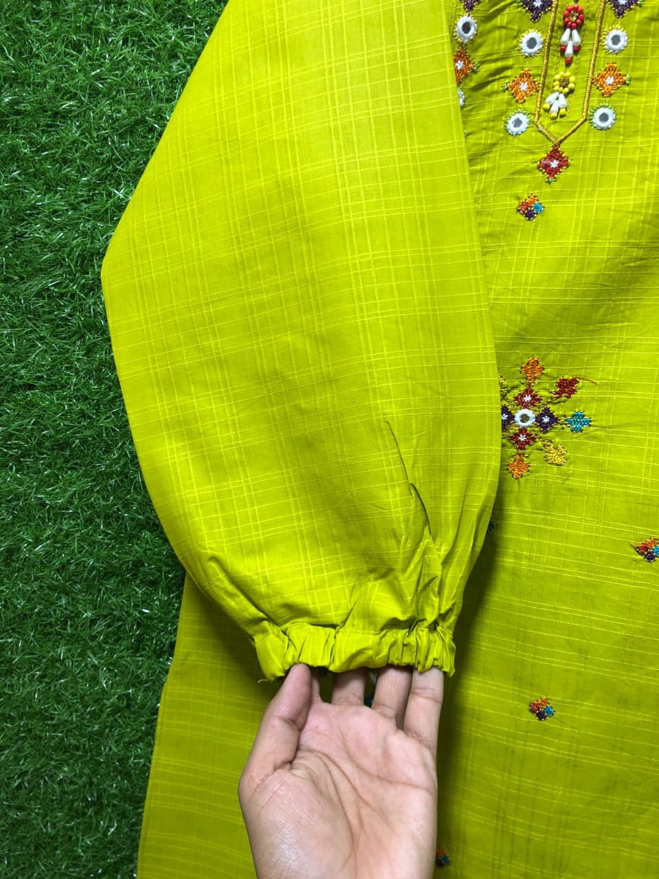 Radiant Yellow Embroidered Kurta Set