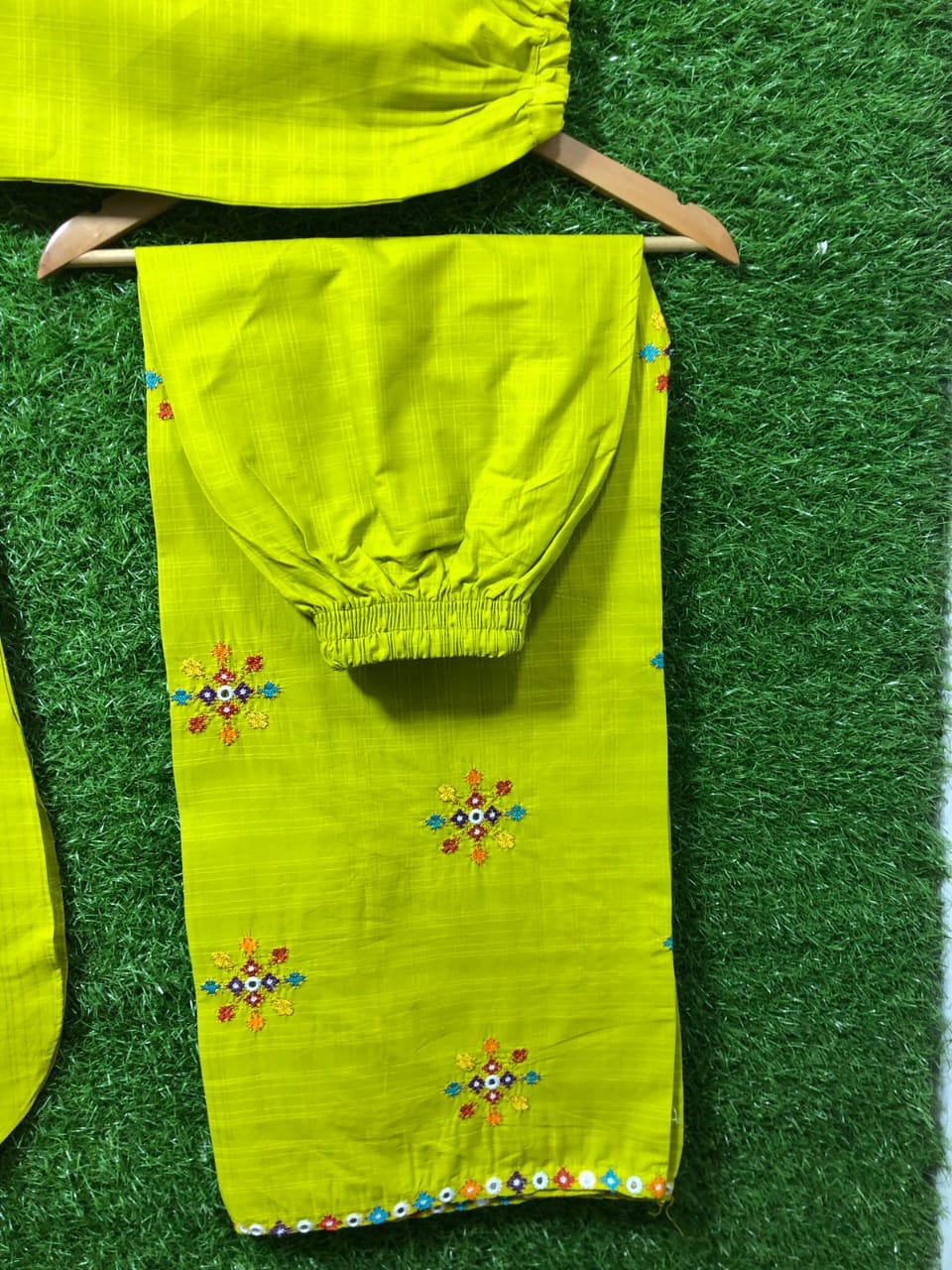 Radiant Yellow Embroidered Kurta Set