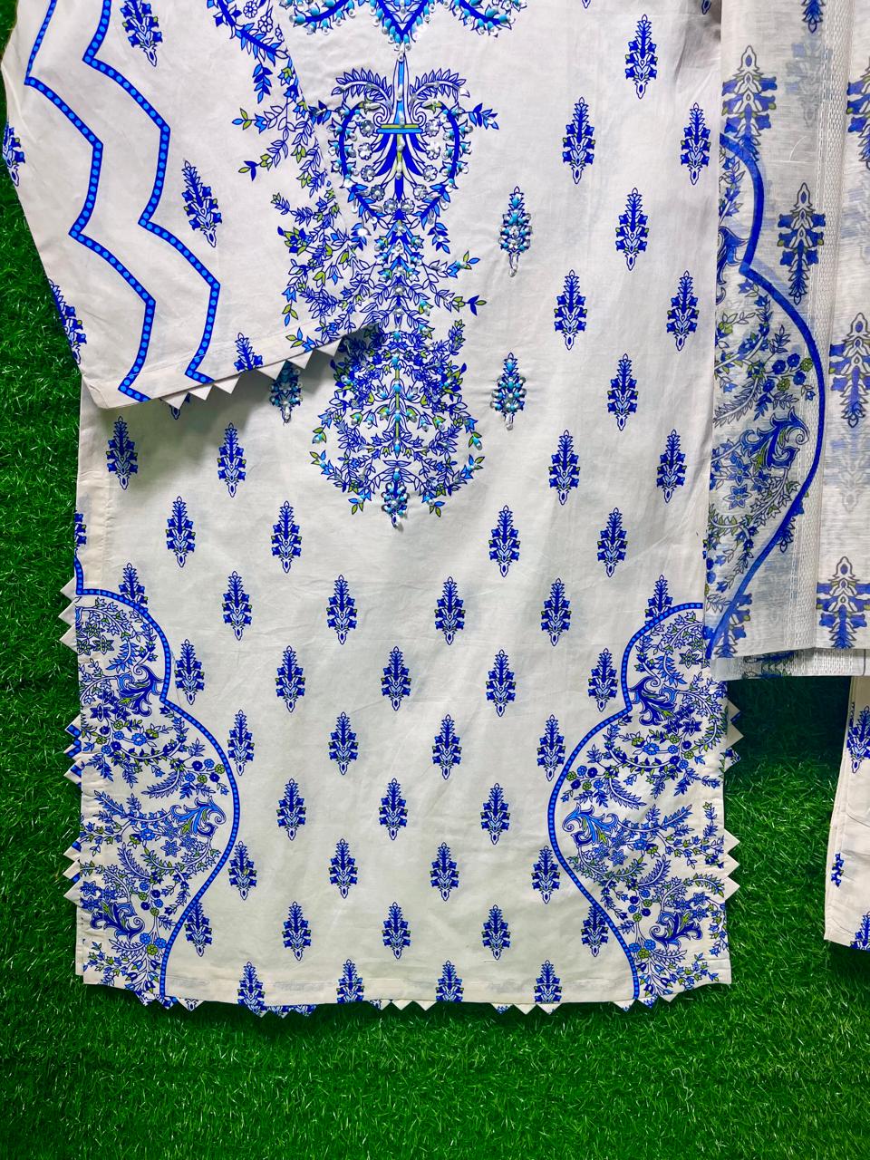 Cottan Print 3 Pice