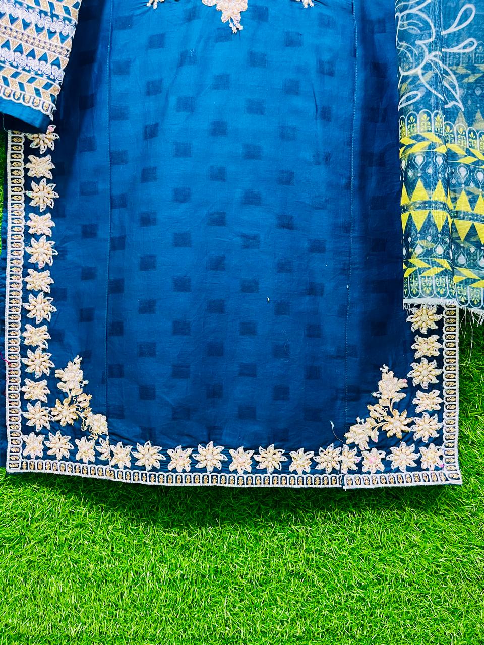 Cotton Embroidery 3 Piece